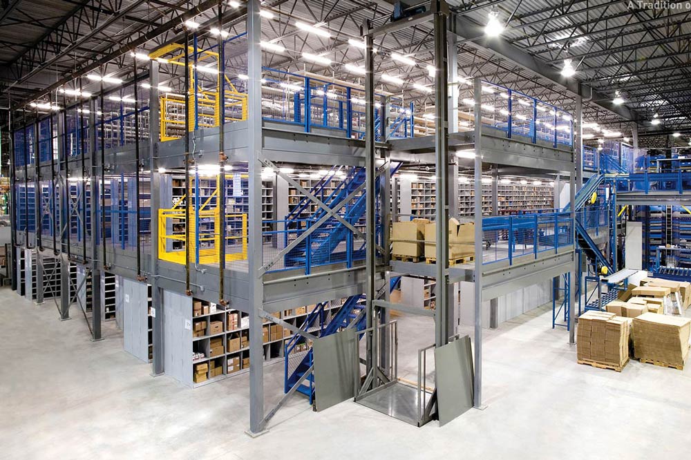 Warehouse mezzanine